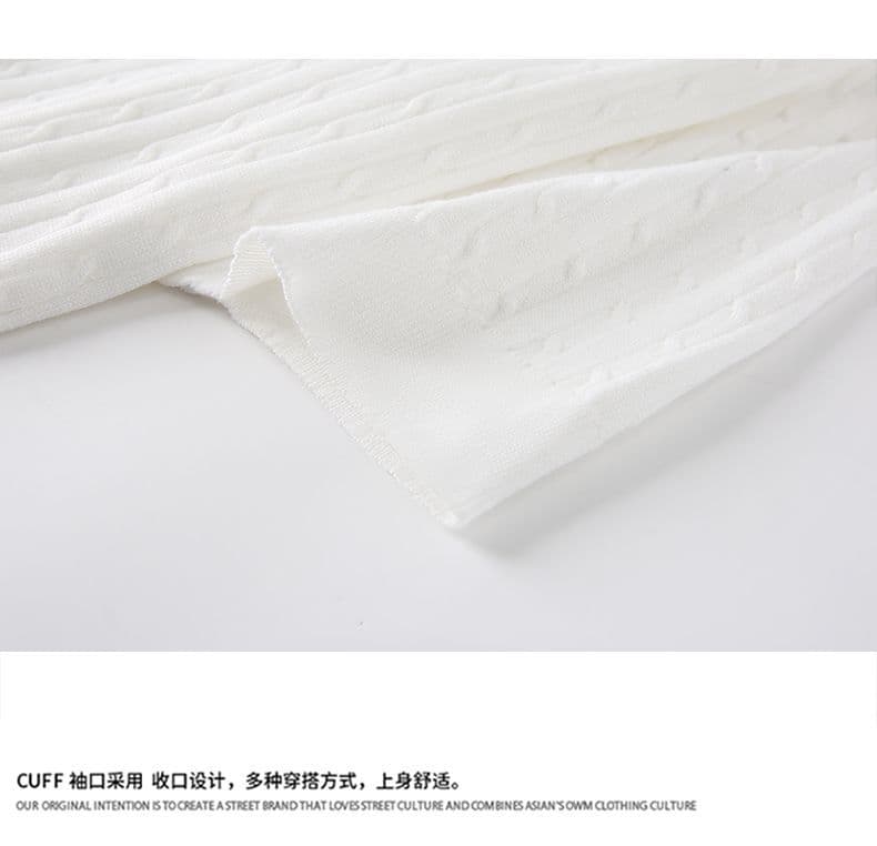 2026 새로운 밝은 회색 색상 헨리 칼라 니트 반팔 남성 여름 고급 센스 POLO 셔츠 티셔츠 cleanfit 상세 이미지 13