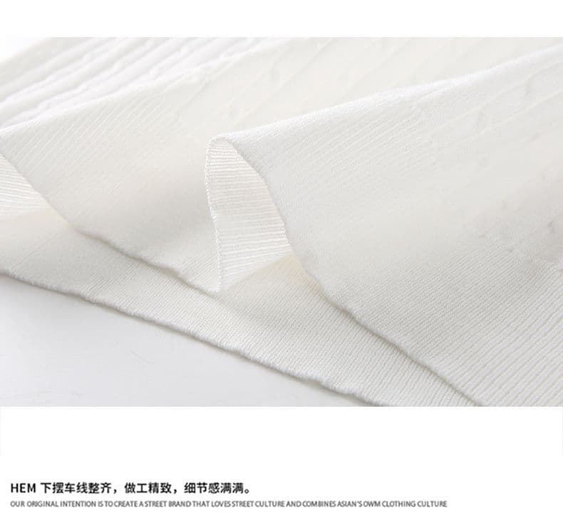 2026 새로운 밝은 회색 색상 헨리 칼라 니트 반팔 남성 여름 고급 센스 POLO 셔츠 티셔츠 cleanfit 상세 이미지 15