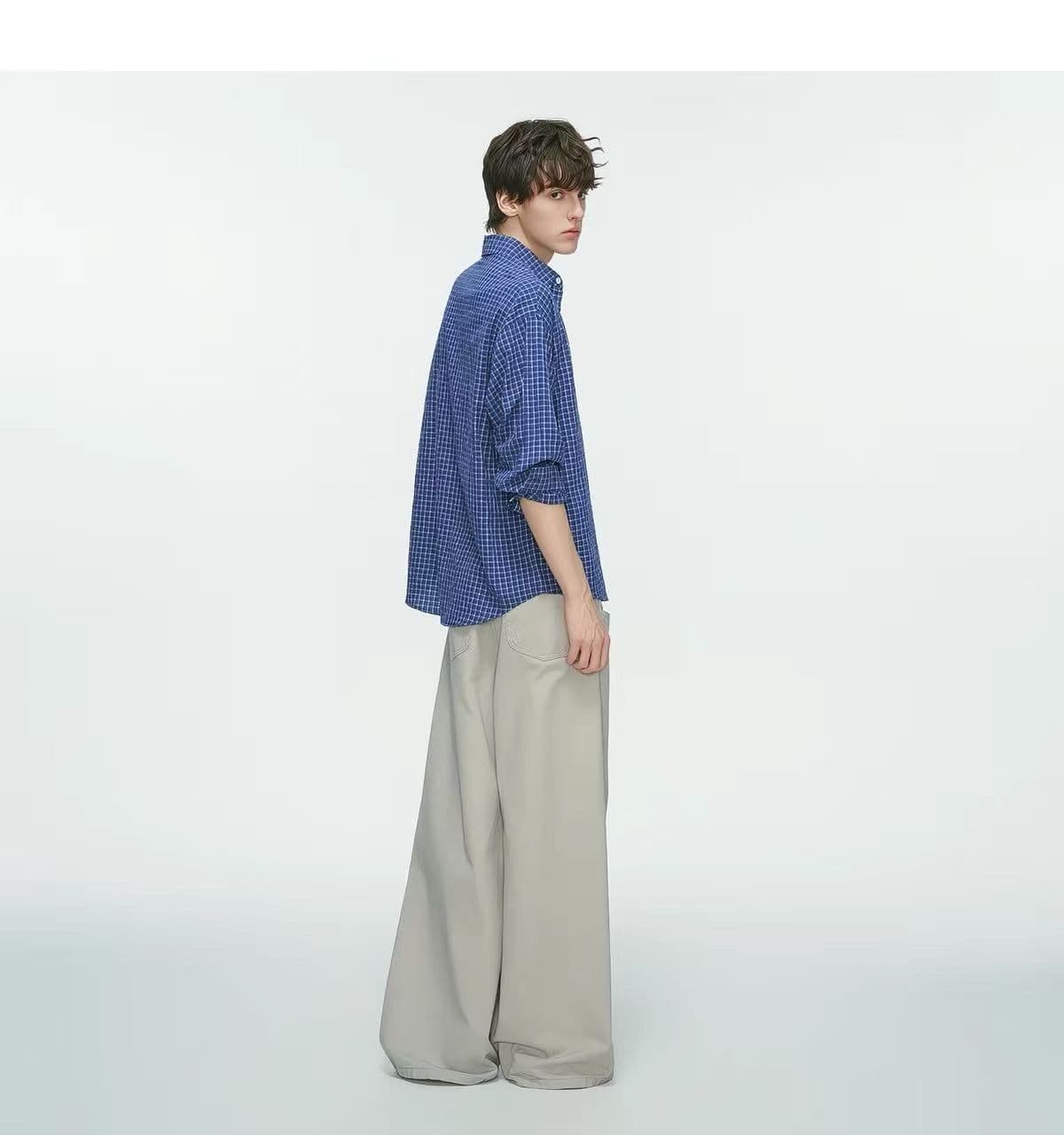 2026 새로운 일본식 캐주얼 바람 다용도 남성 긴팔 높음 지혜 센스 조수 브랜드 패션 스택 착용 고급 셔츠 재킷 상세 이미지 25