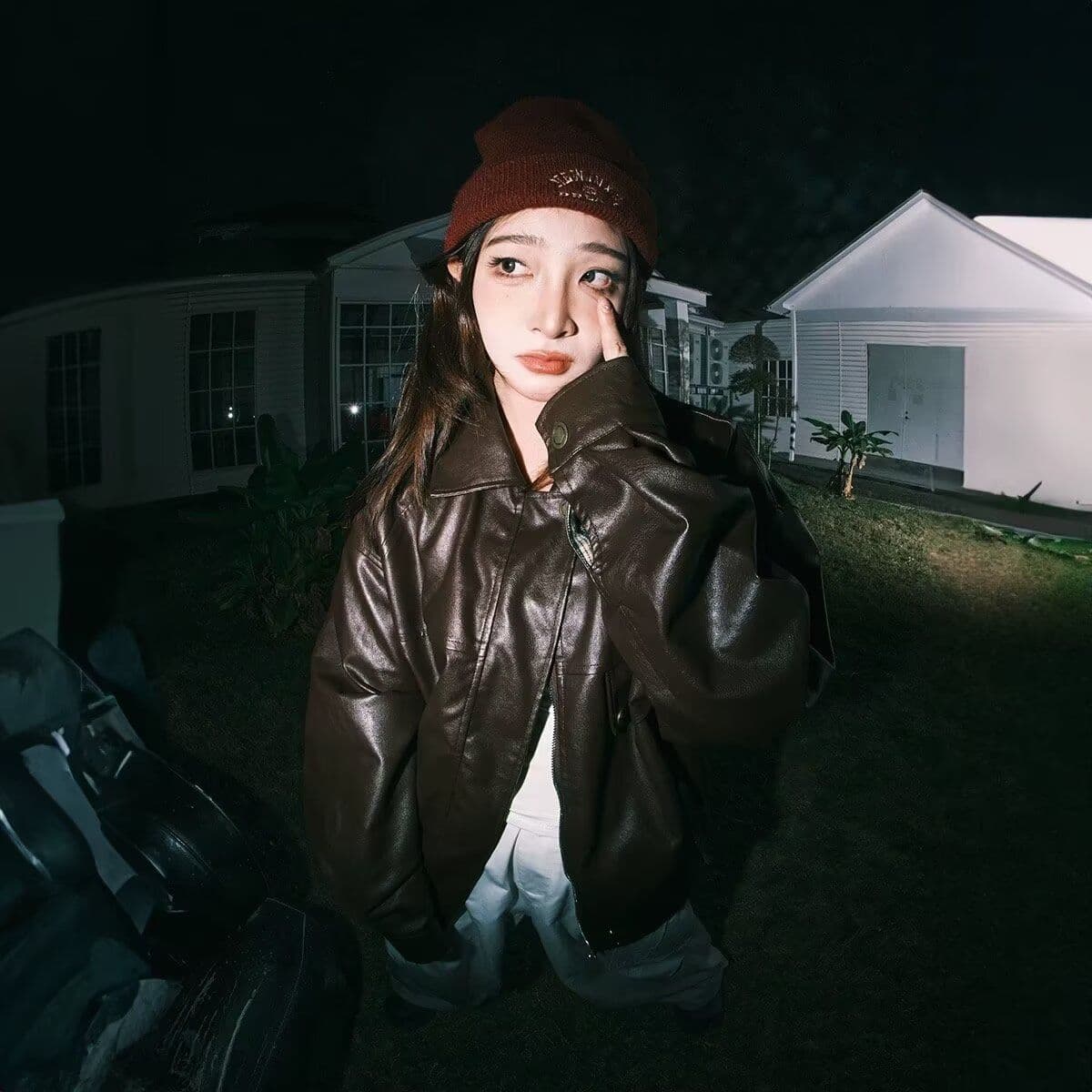 2026 새로운 가을 겨울 양면 착용 체크무늬 재킷 남녀 항구 바람 ins 야구 유니폼 루즈핏 가죽 재킷 재킷 바람막이 이미지 4