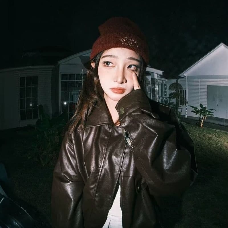 2026 새로운 가을 겨울 양면 착용 체크무늬 재킷 남녀 항구 바람 ins 야구 유니폼 루즈핏 가죽 재킷 재킷 바람막이 이미지 2