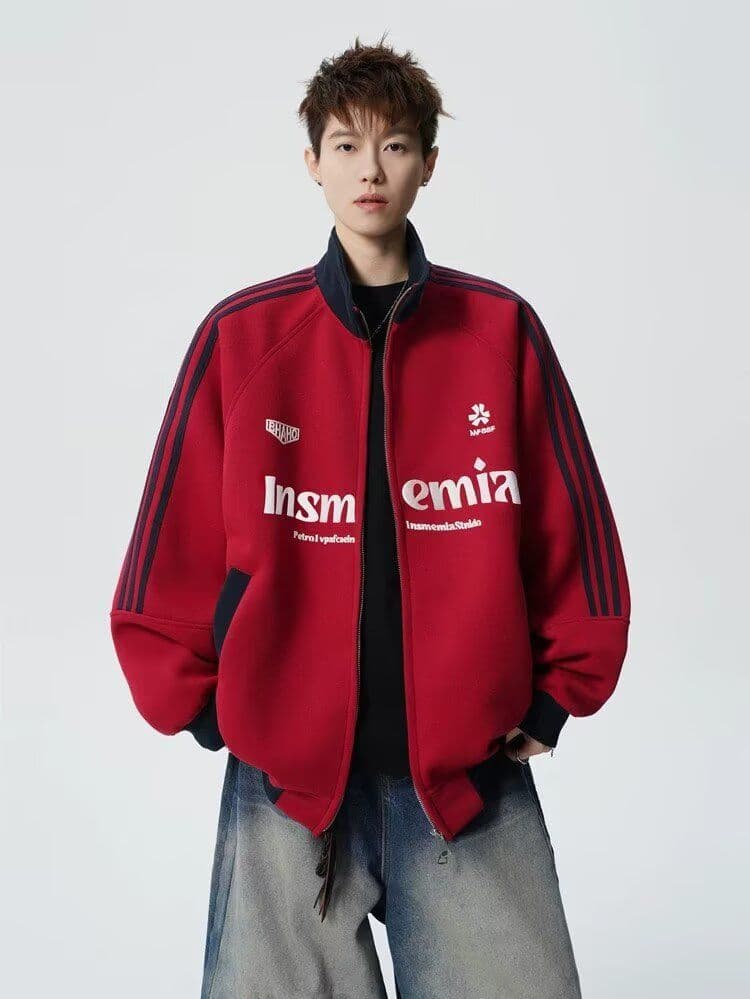 2026 야구 외투 남자 스탠드 칼라 봄 가을 커플 섹션 아메리칸 운동 재킷 여성 후드티 재킷 새로운 트렌드 상세 이미지 9