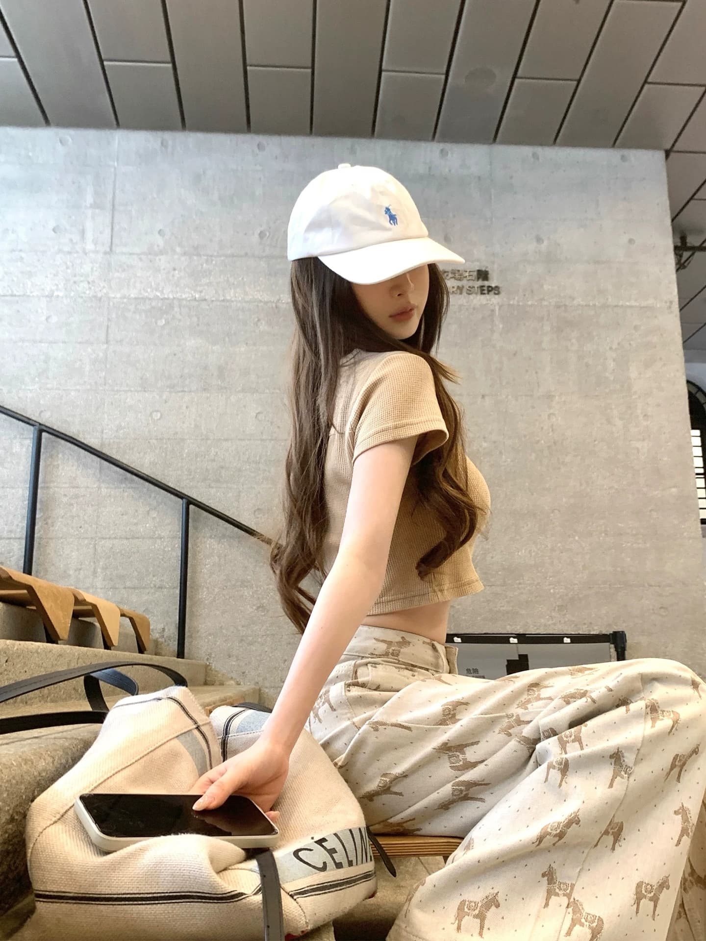 디스크 디스크 돈 벌기 작은 말 2026 새로운 주간 실크 데님 면 좋은 플래시 데님 와이드 레깅스 바지 봄 루즈핏 바지 상세 이미지 1