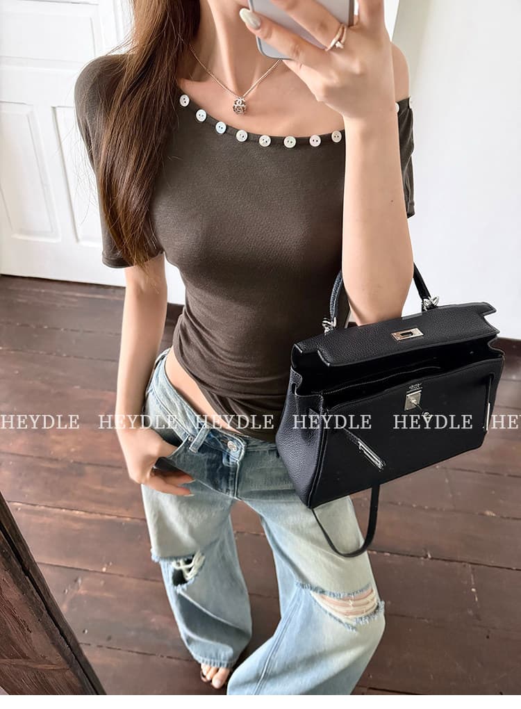 검은 콩 흠 baggy 데님 레트로 마 오래된 찢어진 부분 청바지 로우 웨이스트 루즈핏 슬림해 보이는 와이드 레그 팬츠 긴 바지 상세 이미지 47