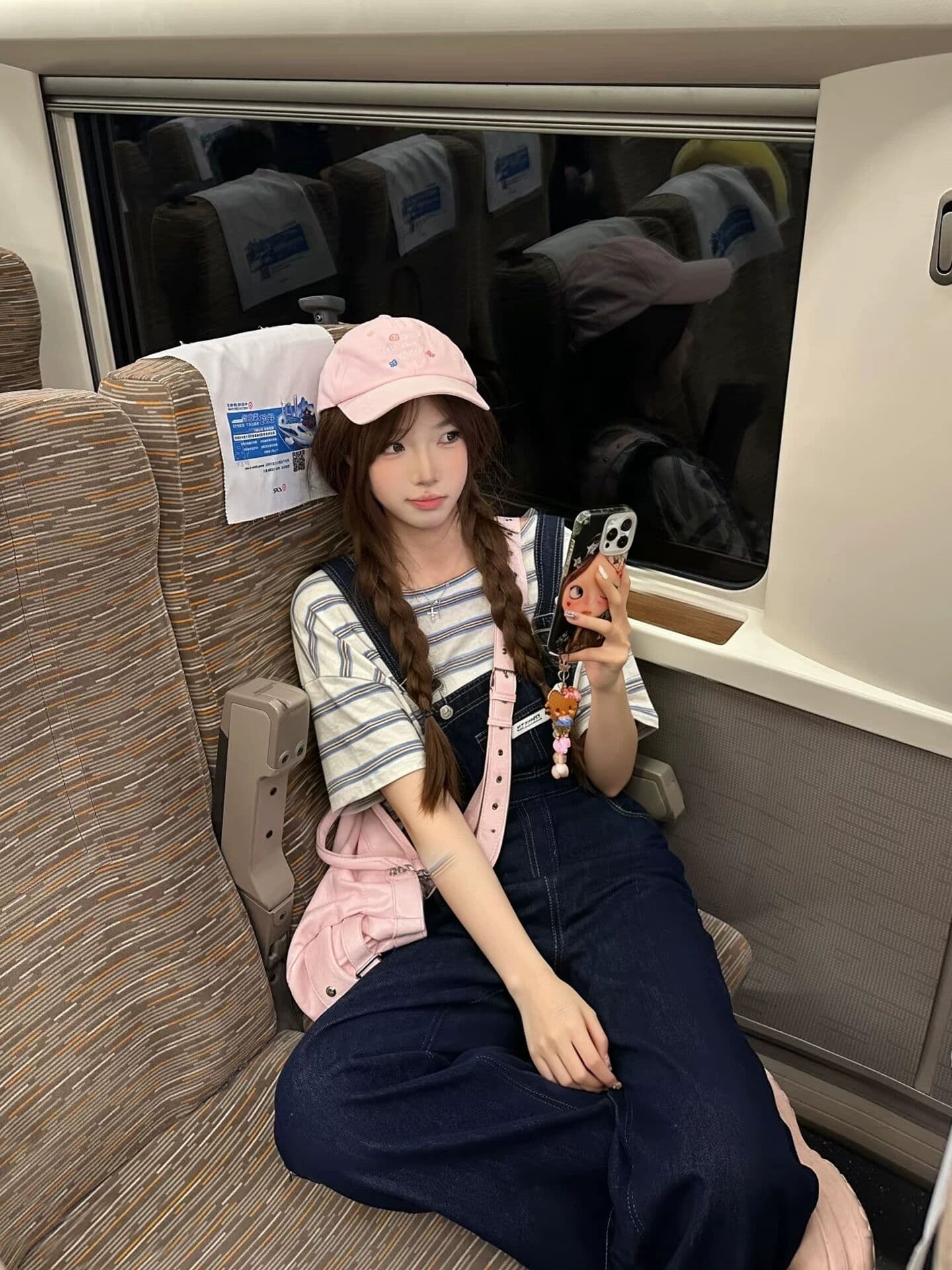 아메리칸 레트로 데님 멜빵 바지 여성 여름 루즈핏 귀여운 연령 감소 작은 키 자이언트 잘 생긴 슬림해 보이는 스트레이트 팬츠 상세 이미지 1