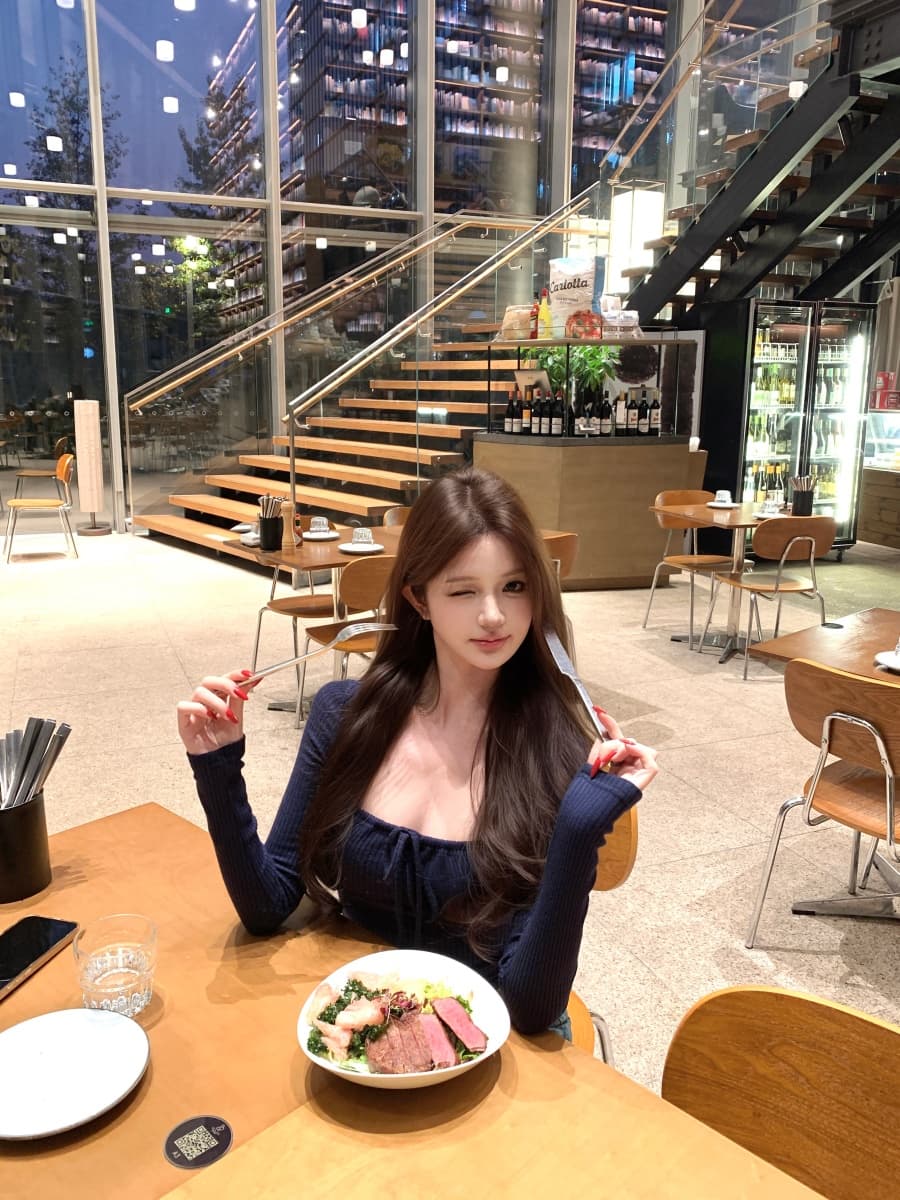 정가 실사 순수한 욕망 스트랩 긴팔 여성 구덩이 기사 광장 칼라 디스플레이 화이트 기본 셔츠 맨위 긴팔 티셔츠 상세 이미지 2