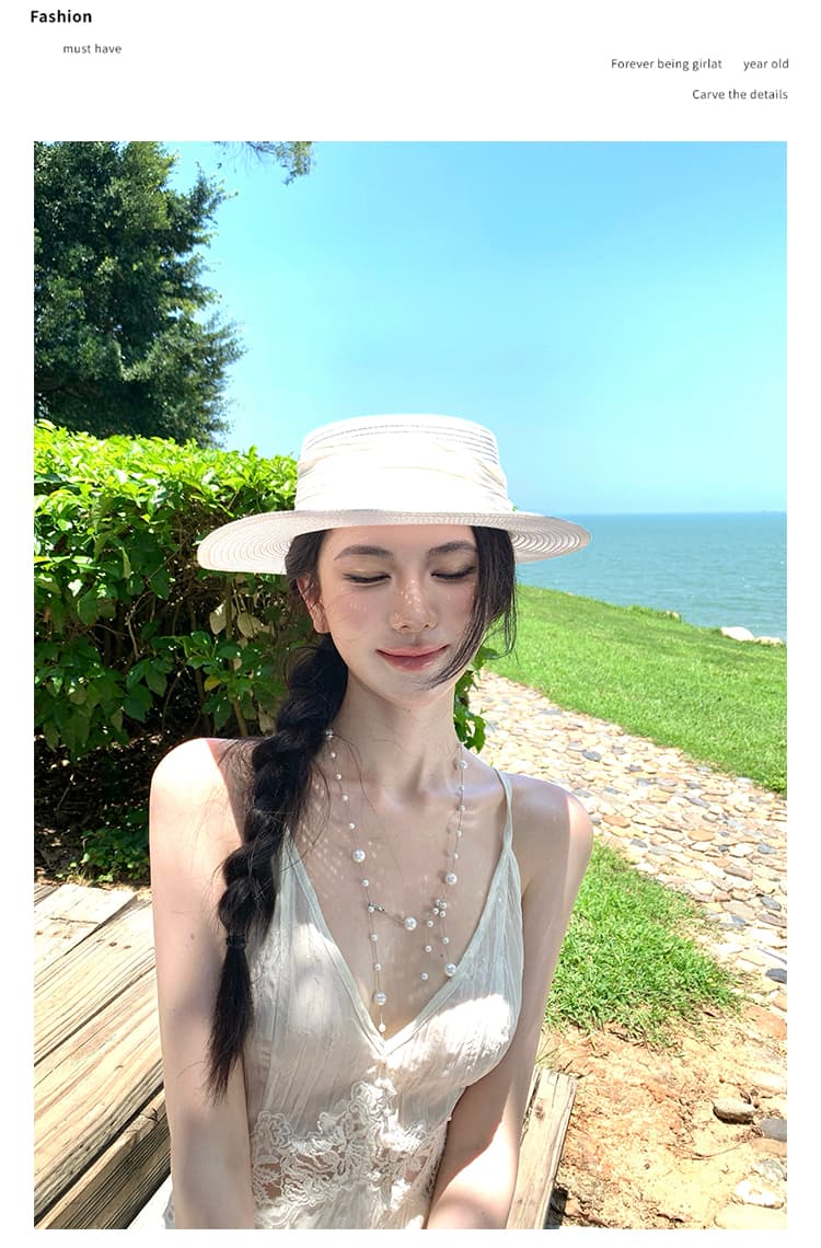 고전 낭만주의 발레 바람 홀로우 아웃 레이스 크림 화이트 소녀 센스 슬립 드레스 드레스 상세 이미지 19