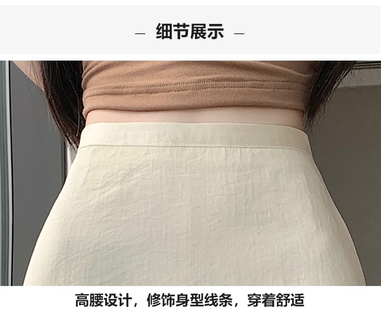실사 레이스 레이스 A라인 스커트 반신 스커트 여성 면 린넨 여름 미니 스커트 2026 새로운 타이트 스커트 하이웨이스트 반 스커트 상세 이미지 38
