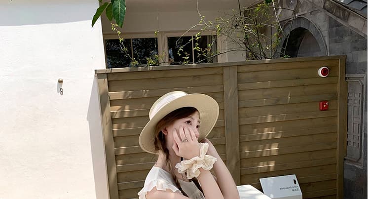 지금 여름 새로운 Feifei 소매 레이스 공예 루즈핏 드레스 출산 착용 상세 이미지 105