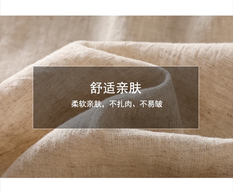실사 2026 면 린넨 여자 여름 루즈핏 다용도 면 린넨 와이드 레그 팬츠 미니멀리즘 스트레이트 긴 바지 새로운 중식 캐주얼 바지 상세 이미지 3