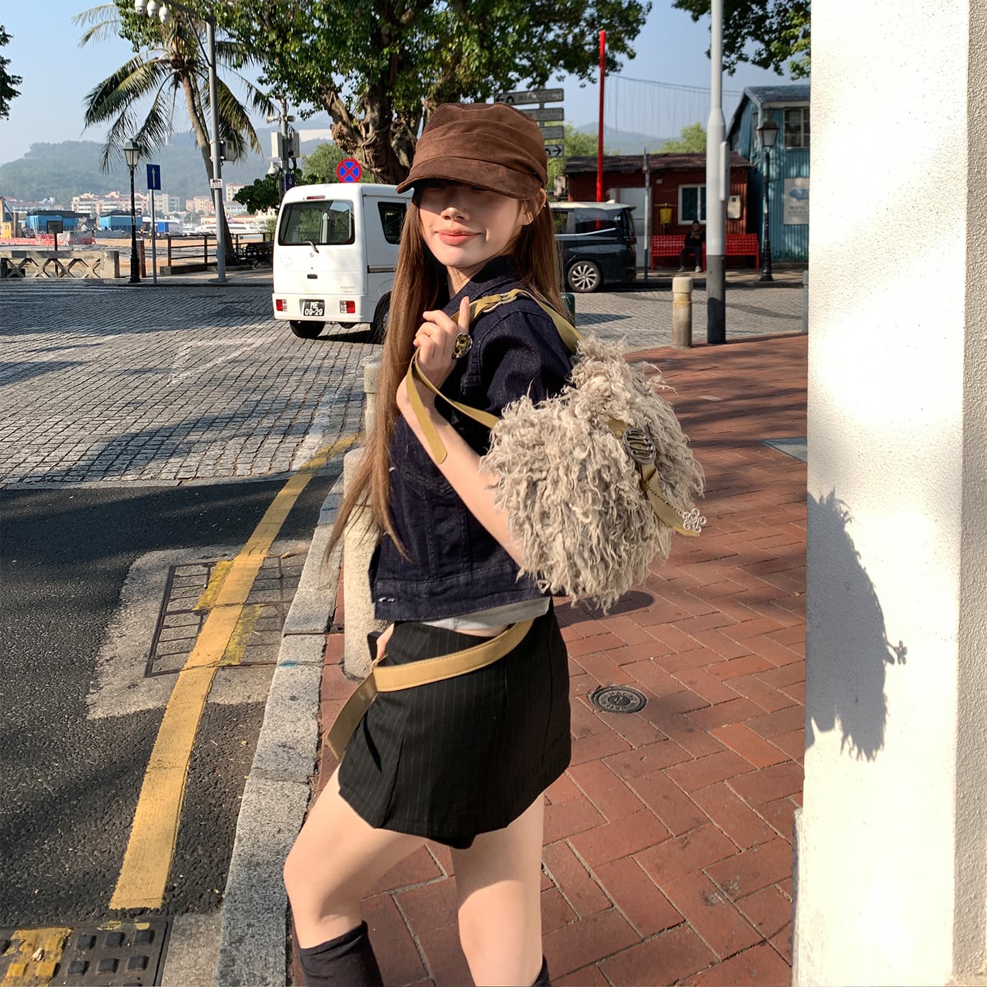 한 부서 미니멀리즘 출퇴근 카우보이 의류 딱딱한 숨기기 고기 핏 스타일 직각 어깨 거리 밖 슬림해 보이는 신축성 편안함 섹션 이미지 2