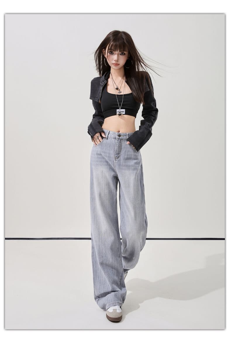 흔들어서 톤 폭발 질감 센스 대나무 마디 곡물 라이 경기 서울 바닥 청소 와이드 레깅스 바지 2026 봄 여름 주요 추진력 아메리칸 하느님 바지 상세 이미지 15