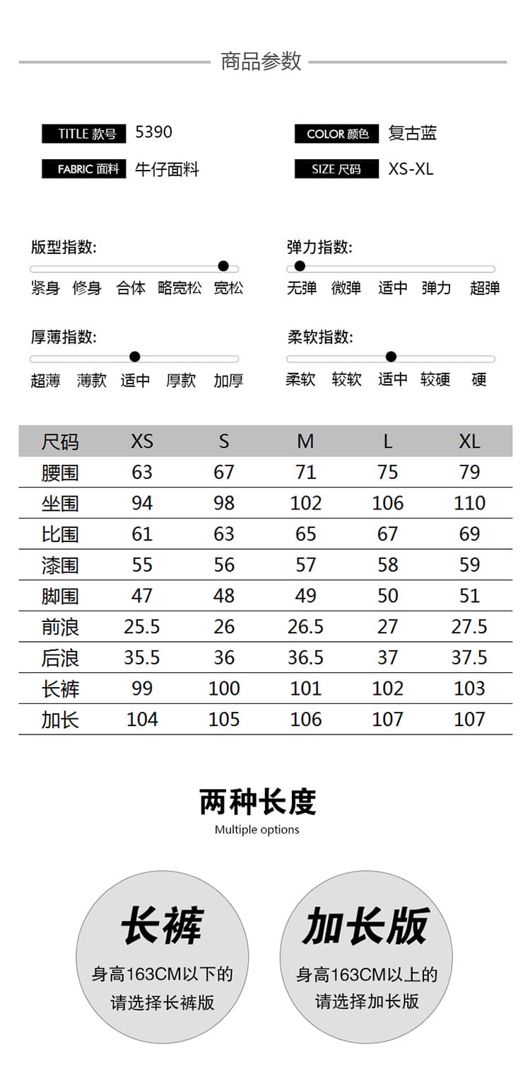 일본 싱글 작은 대중 레트로 워싱 청바지 여성 가을 진한 파란색 얼룩덜룩 한 잡아라. 반드시 질감 슬림해 보이는 스트레이트 바지 상세 이미지 4
