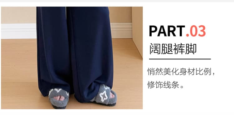 실사 지금 지금 출산 착용 가을 세트 새로운 루즈핏 외국 가스 나가라. V넥 후드티 숄 3종 세트 상세 이미지 7