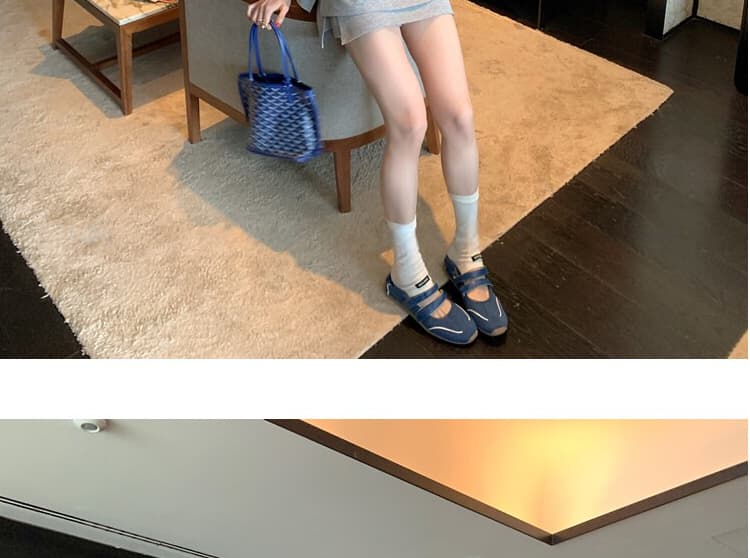 지금 지금 임산부 세트 여름 드레스 2026 새로운 한국 스타일 루즈핏 슬림해 보이는 반팔 티셔츠 미니 스커트 투피스 세트 상세 이미지 34
