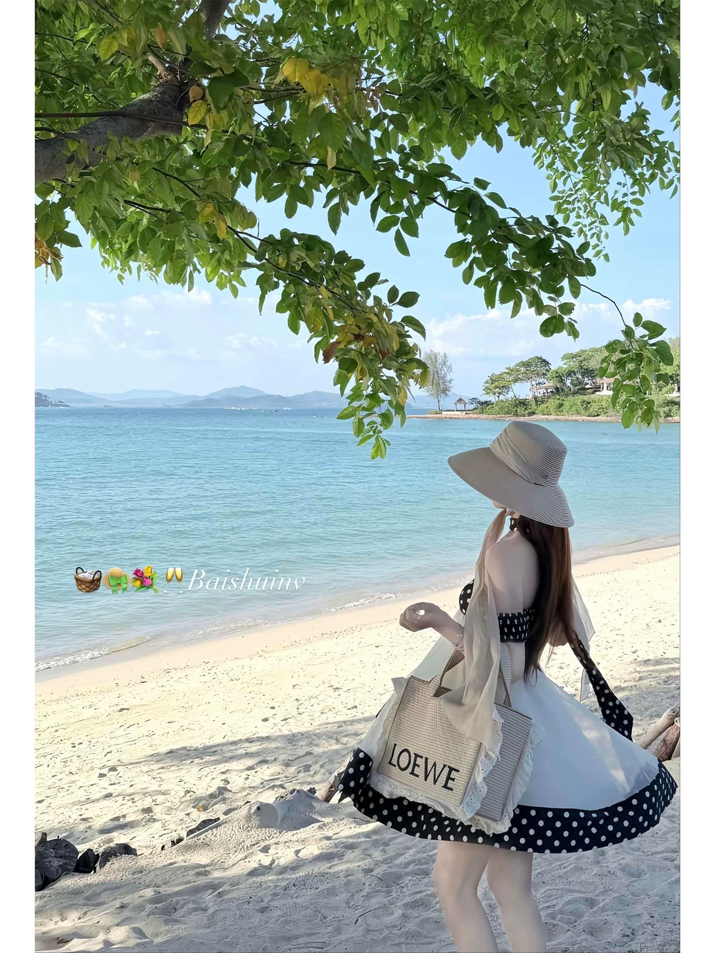 화이트 워터 여성 스와 리 작은 그는 벤 프랑스식 레트로 도트 무늬 튜브탑 여성 드레스 봄 여름 순수한 욕망 망사 미니 스커트 이미지 2