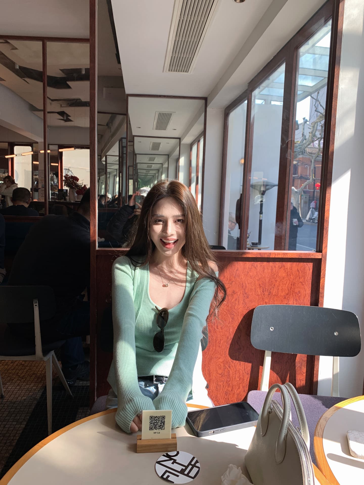 소녀 센스 양모 니트 오픈 가디건 여성 봄 디스플레이 화이트 투피스 조끼 이미지 3