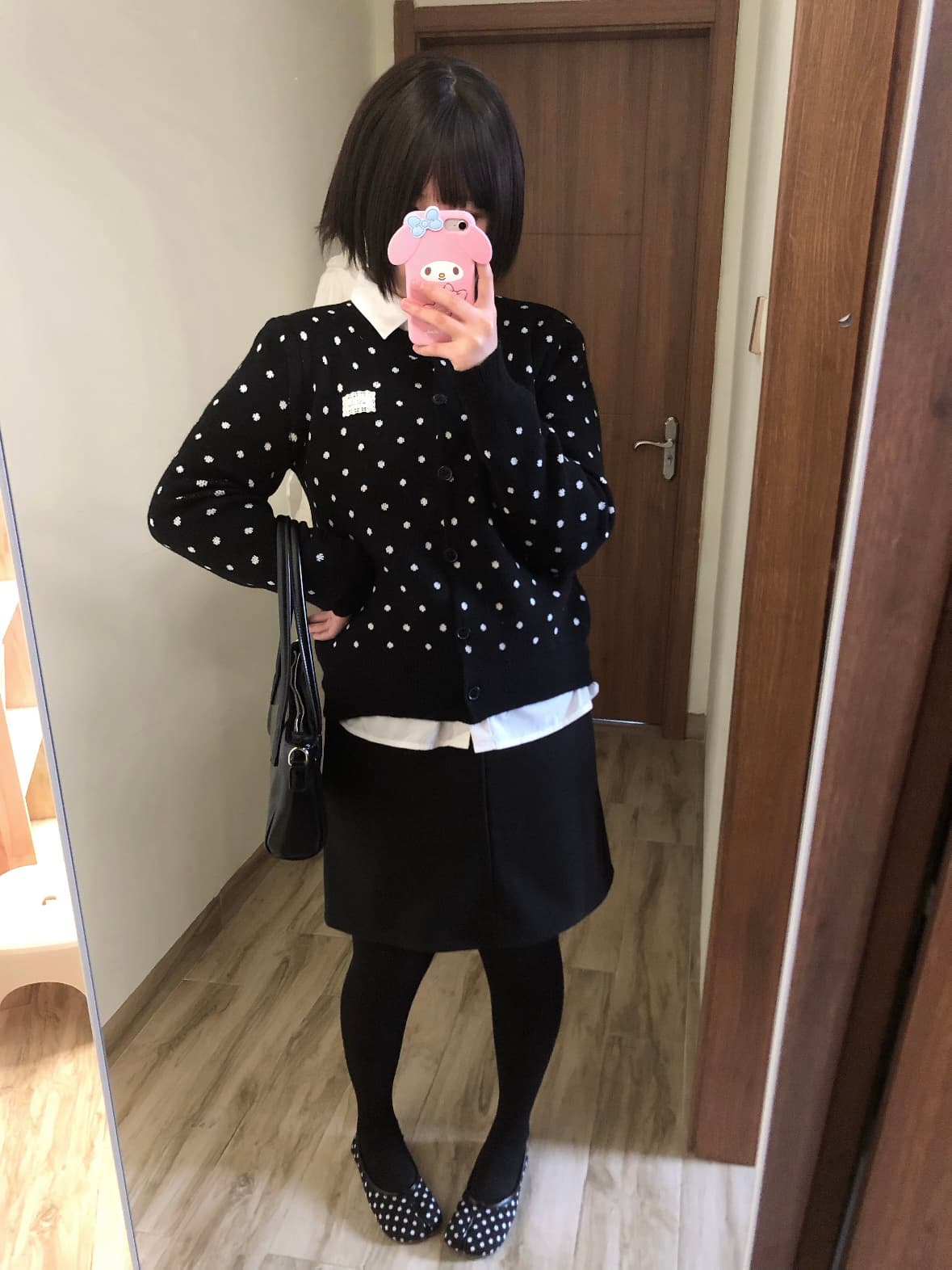 아메리칸 회색 긍정적 인 어깨 POLO 칼라 페이크 레이어드 스웨터 오픈 가디건 여성 코트 가을 겨울 몸매 가꾸기 슬림해 보이는 니트 스웨터 맨위 이미지 4