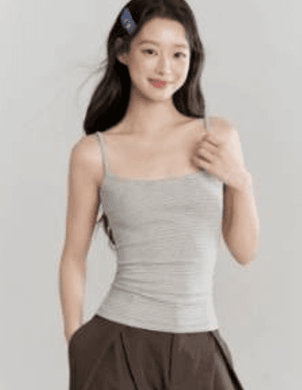 톰 글 래 원인 블루 불규칙 비스듬한 버클 니트 오픈 가디건 여성 이른 가을 디자인 센스 쇼트 스타일 슬림해 보이는 부드러운 스웨터 코트 상세 이미지 4