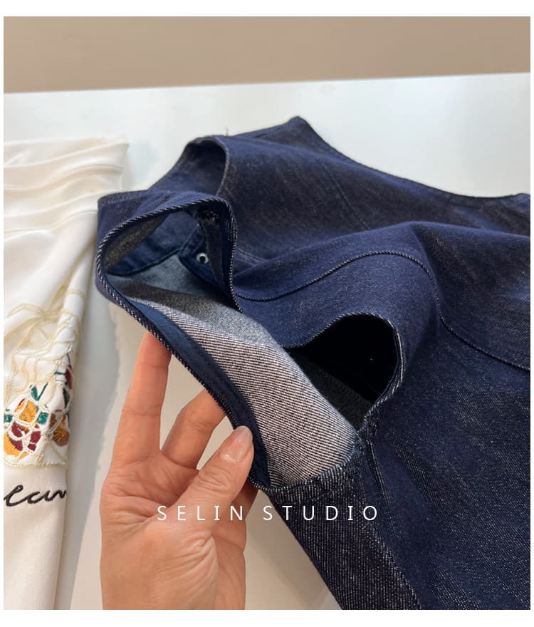 한국 스타일 레트로 워싱 폴로 칼라 워크웨어 여성 코트 루즈핏 느긋한 중성 작은 대중 바람막이 2026 봄 새로운 트렌디 상세 이미지 20