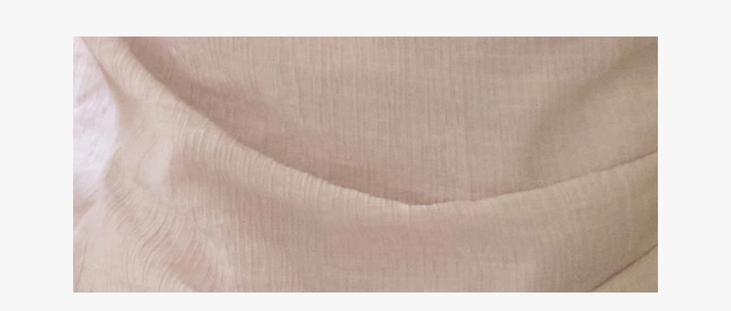 질감 센스 비대칭 디자인 측면 허리 수신 Pleat 민소매 맨위 상세 이미지 2