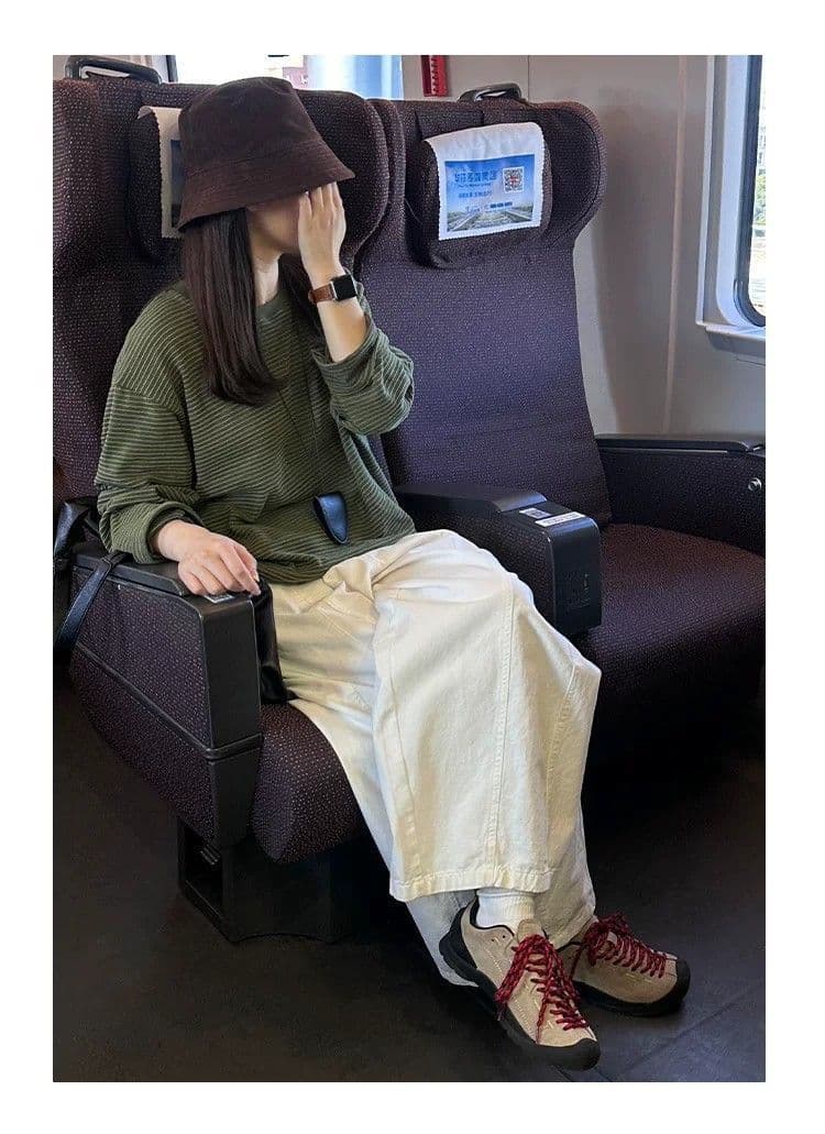 한 부서 화이트 모통이 칼 와이드 레깅스 바지 여름 2026 새로운 표지 넓적 다리 슬림해 보이는 배 모양 몸 하이웨이스트 캐주얼 바지 상세 이미지 9