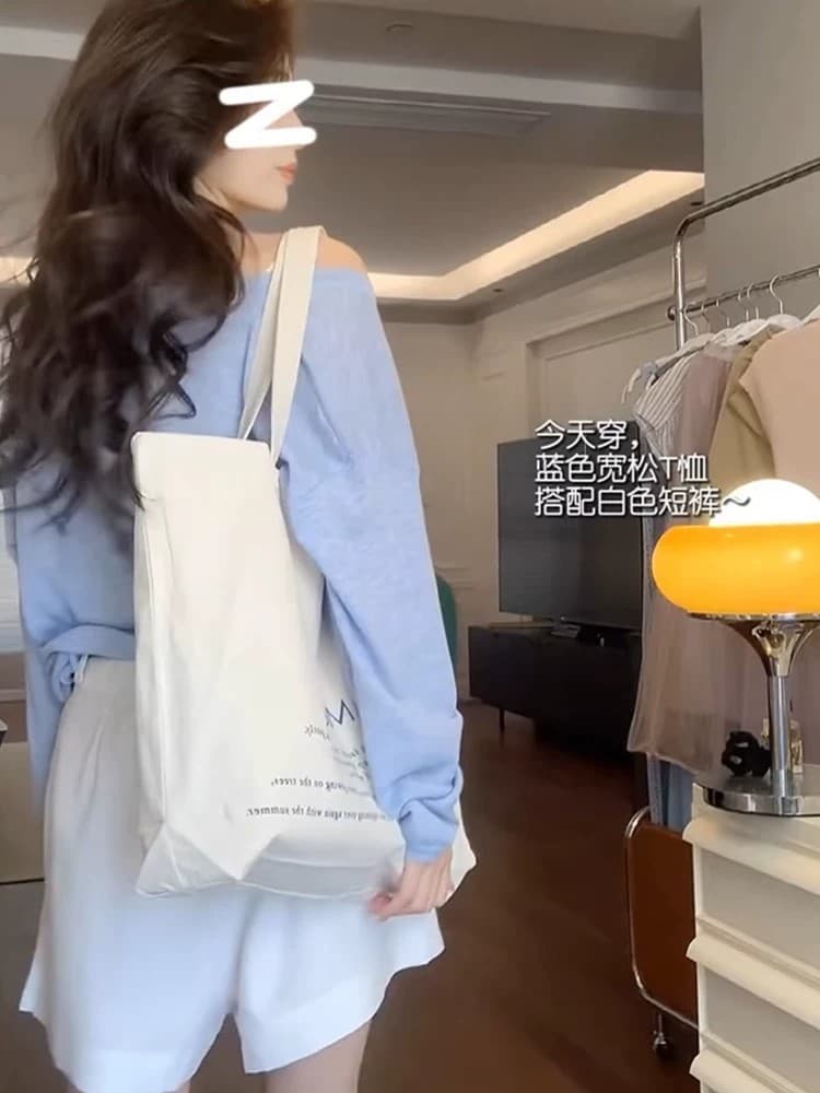 가을 의상 코디 전체 집합 소금 부서 착용 가져 가라. 고급 센스 한국 드라마 올해 인기 자외선 차단 블라우스 상세 이미지 5