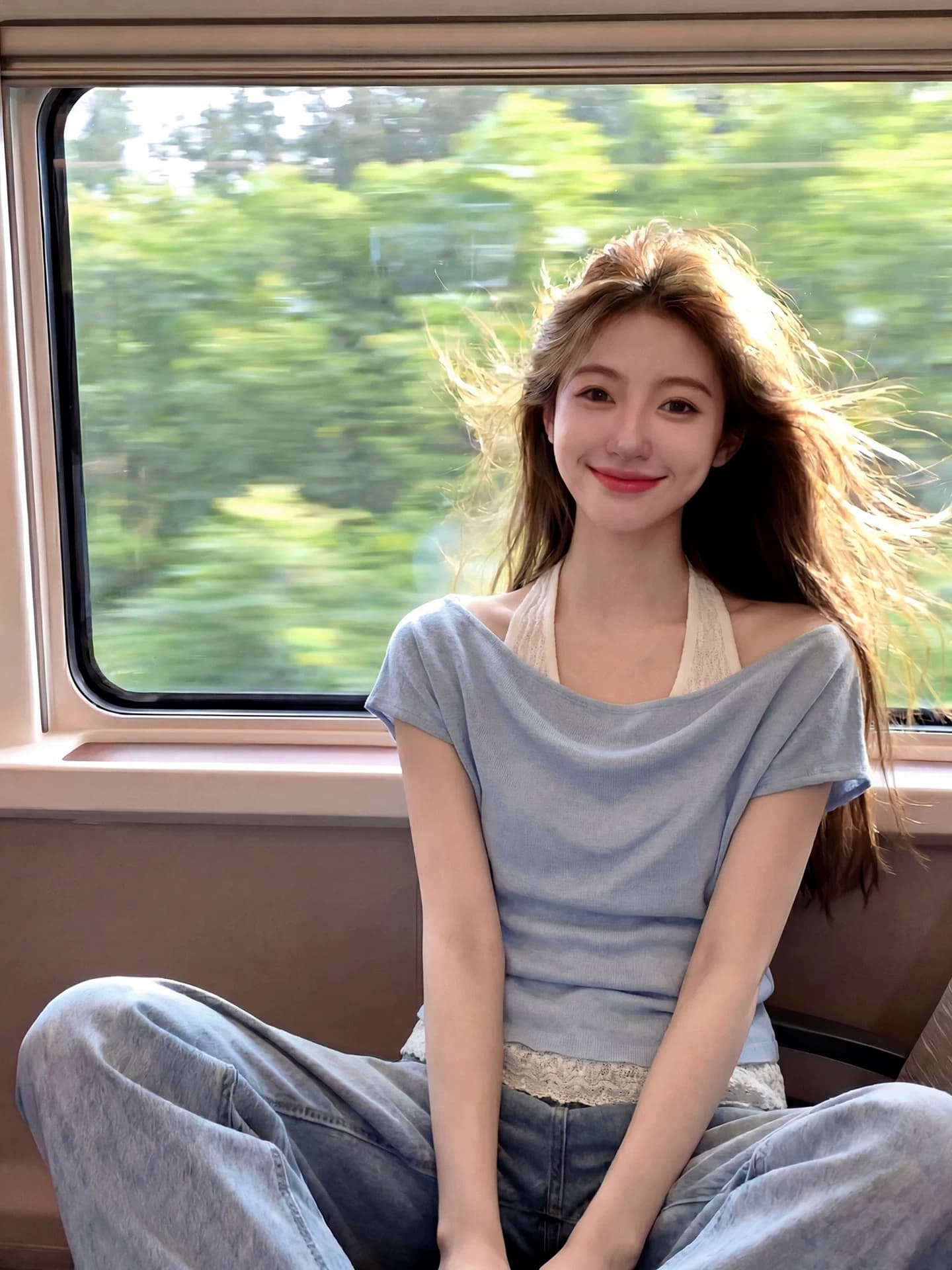 한 부서 고유 한 디자인 센스 행침 목 투피스 조끼 여성 2026 년 여름 Chic 얇고 가벼운 통기성 니트 맨위 상세 이미지 2