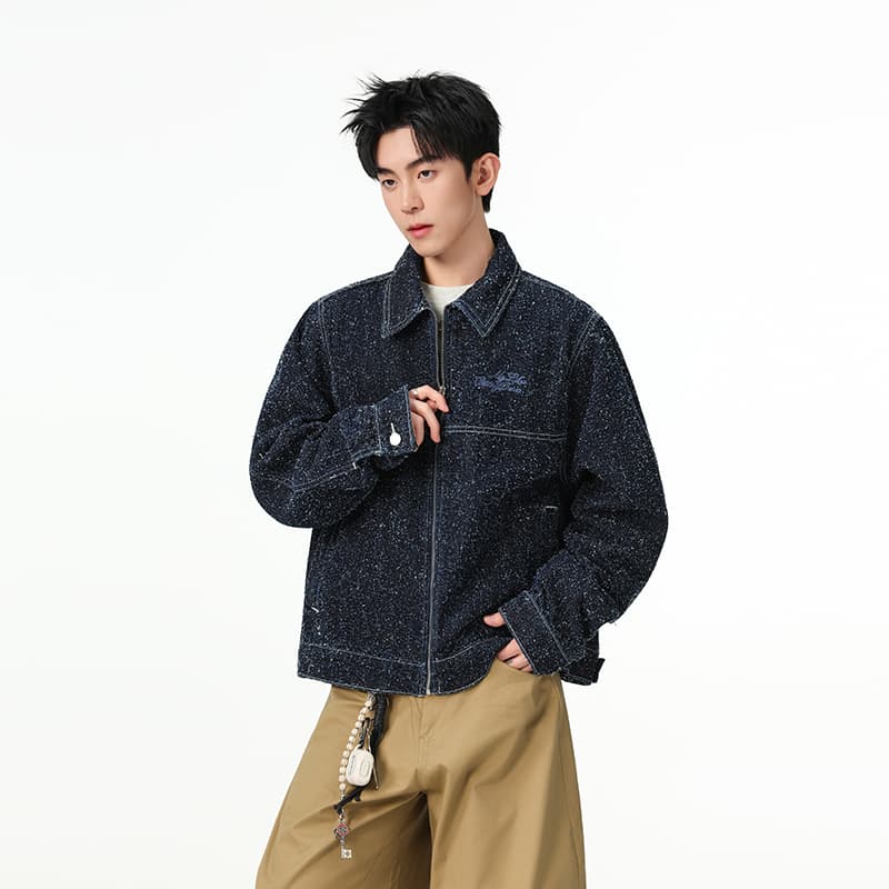 봄 가을 악당 잘 생긴 재킷 남자 여자 ins 높음 거리 조수 브랜드 항구 바람 일본식 하라주쿠 스타일 한국 스타일 트렌드 루즈핏 재킷 이미지 4