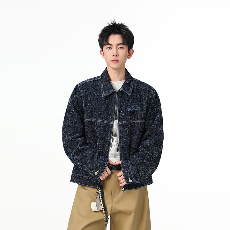 봄 가을 악당 잘 생긴 재킷 남자 여자 ins 높음 거리 조수 브랜드 항구 바람 일본식 하라주쿠 스타일 한국 스타일 트렌드 루즈핏 재킷 이미지 3