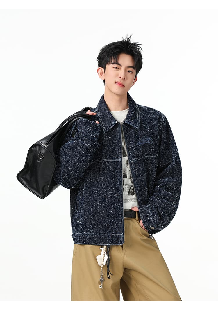 봄 가을 악당 잘 생긴 재킷 남자 여자 ins 높음 거리 조수 브랜드 항구 바람 일본식 하라주쿠 스타일 한국 스타일 트렌드 루즈핏 재킷 상세 이미지 1