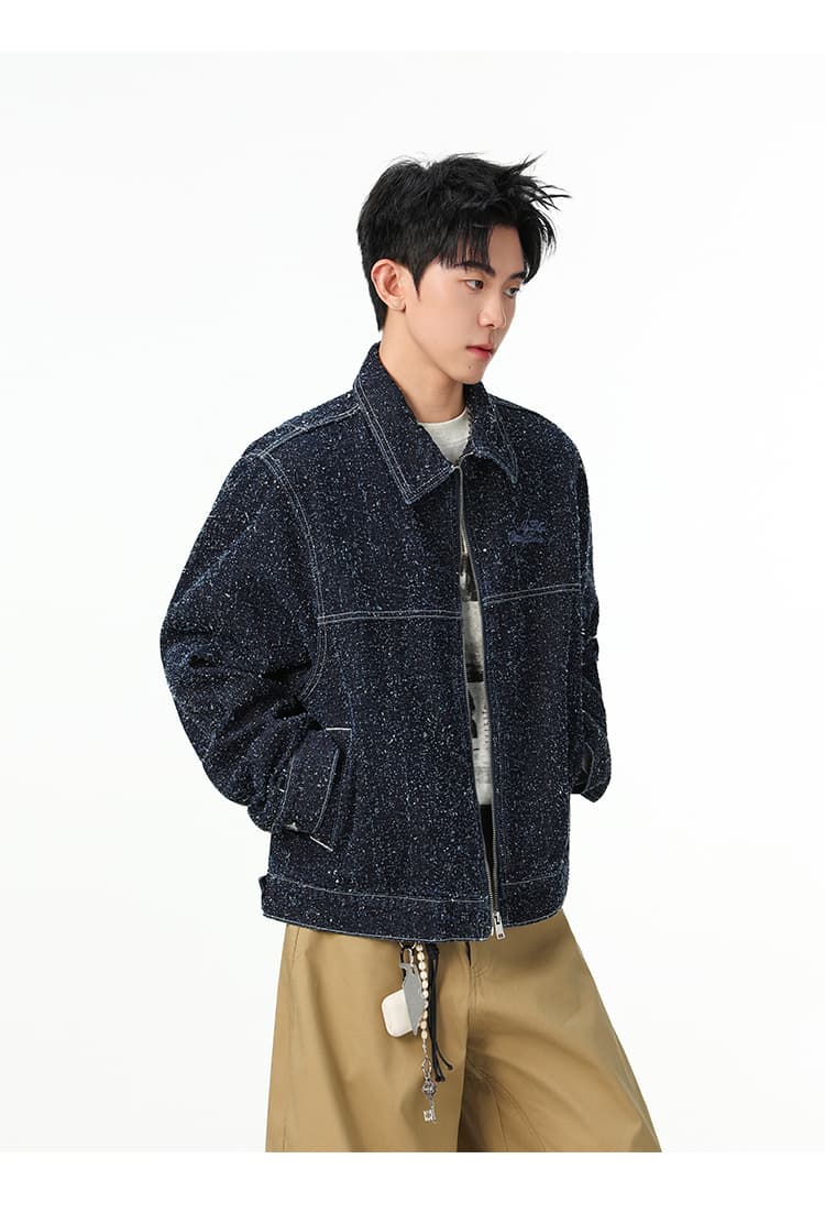 봄 가을 악당 잘 생긴 재킷 남자 여자 ins 높음 거리 조수 브랜드 항구 바람 일본식 하라주쿠 스타일 한국 스타일 트렌드 루즈핏 재킷 상세 이미지 4