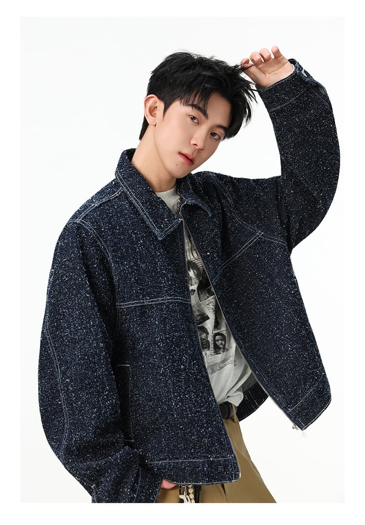 봄 가을 악당 잘 생긴 재킷 남자 여자 ins 높음 거리 조수 브랜드 항구 바람 일본식 하라주쿠 스타일 한국 스타일 트렌드 루즈핏 재킷 상세 이미지 6