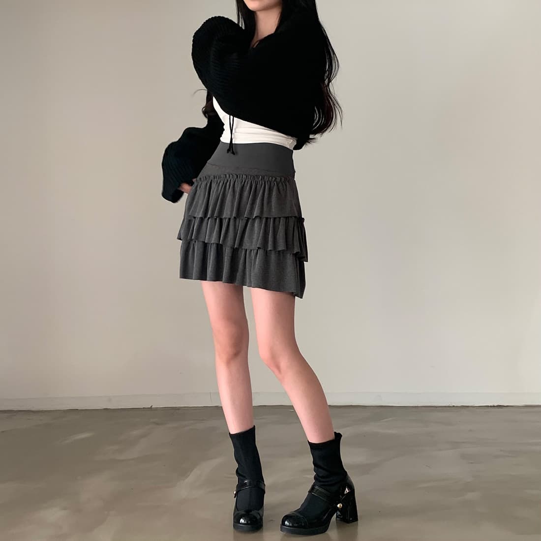 정가 한국 chic 달콤한 매운맛 레이스 슬립 다용도 벨트 가슴 패드 단추 조끼 여성 상세 이미지 13