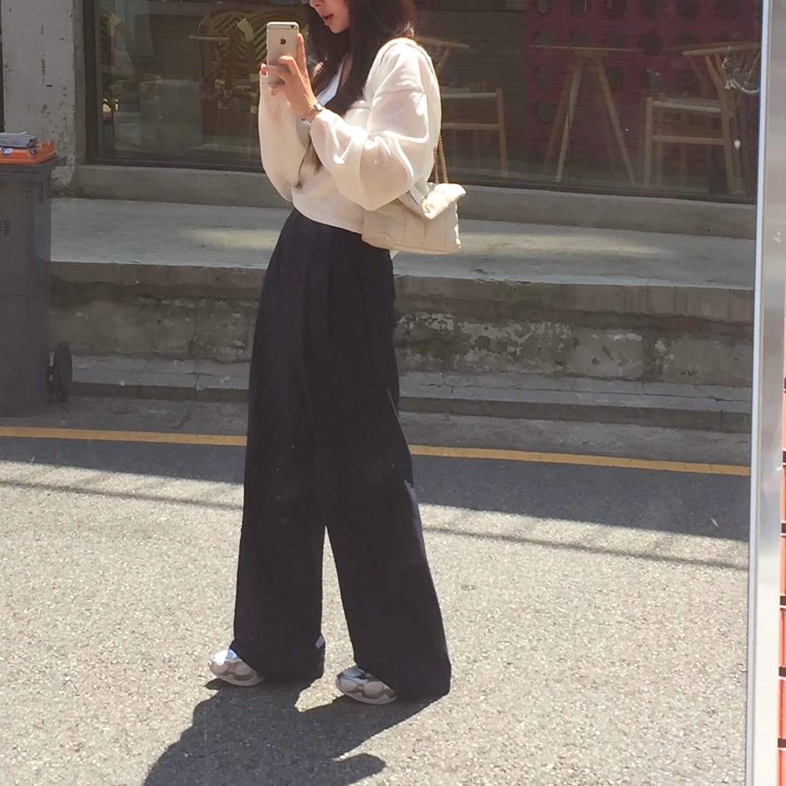 있음 선적 한국 chic 이른 가을 새로운 디자인 센스 느긋한 다용도 얇은 스웨터 코트 니트 오픈 가디건 여성 상세 이미지 34