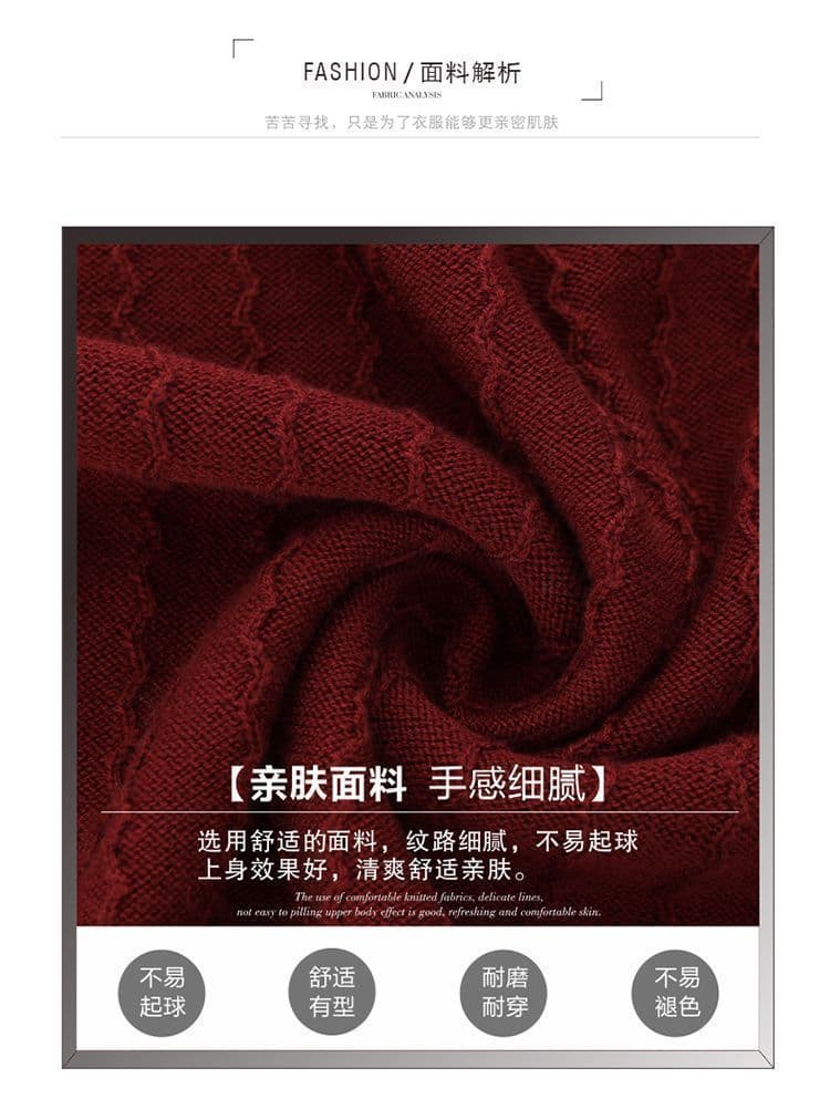 카디건 여성 가을 겨울 라운드 넥 인사이드 가져 가라. 기본 셔츠 루즈핏 외국 가스 연령 감소 니트 스웨터 긴팔 풀오버 양모 스웨터 상세 이미지 6