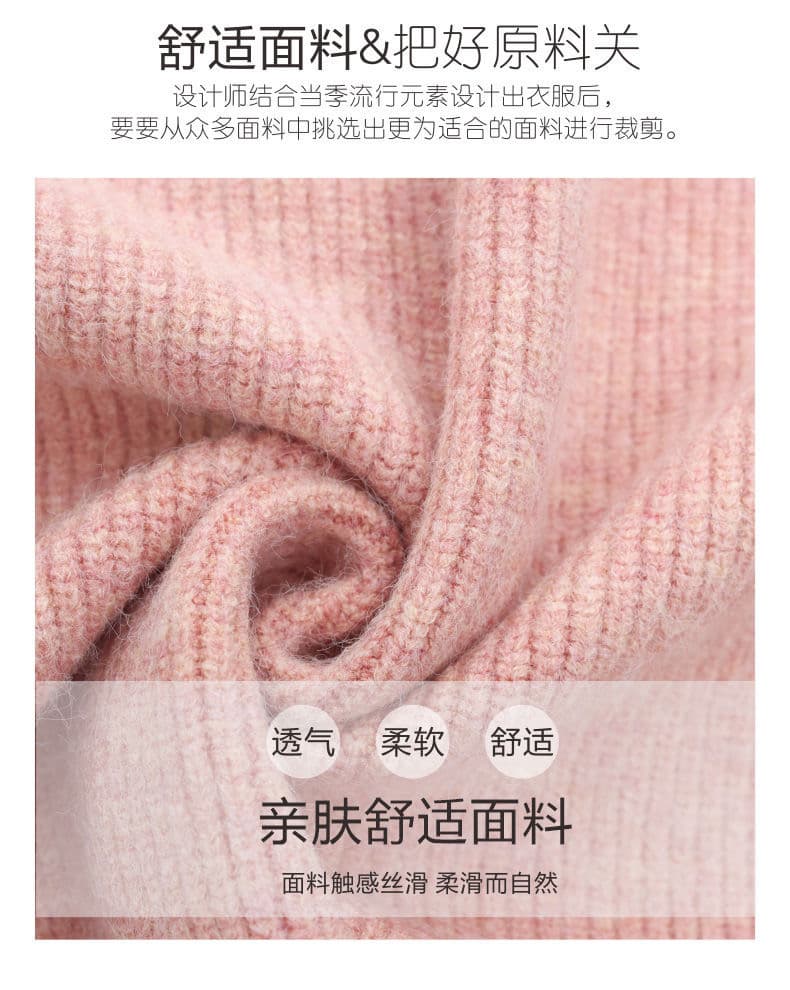 봄과 가을 지퍼 새로운 스웨터 코트 루즈핏 쇼트 스타일 폴로 칼라 두꺼운 니트 오픈 가디건 패션 연령 감소 맨위 여성 상세 이미지 4
