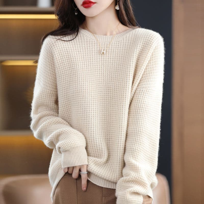 품격 패션 가을 겨울 새로운 다용도 두꺼운 기본 셔츠 루즈핏 슬림해 보이는 몸매 가꾸기 보온 표지 배 인사이드 가져 가라. 스웨터 여자 상세 이미지 2
