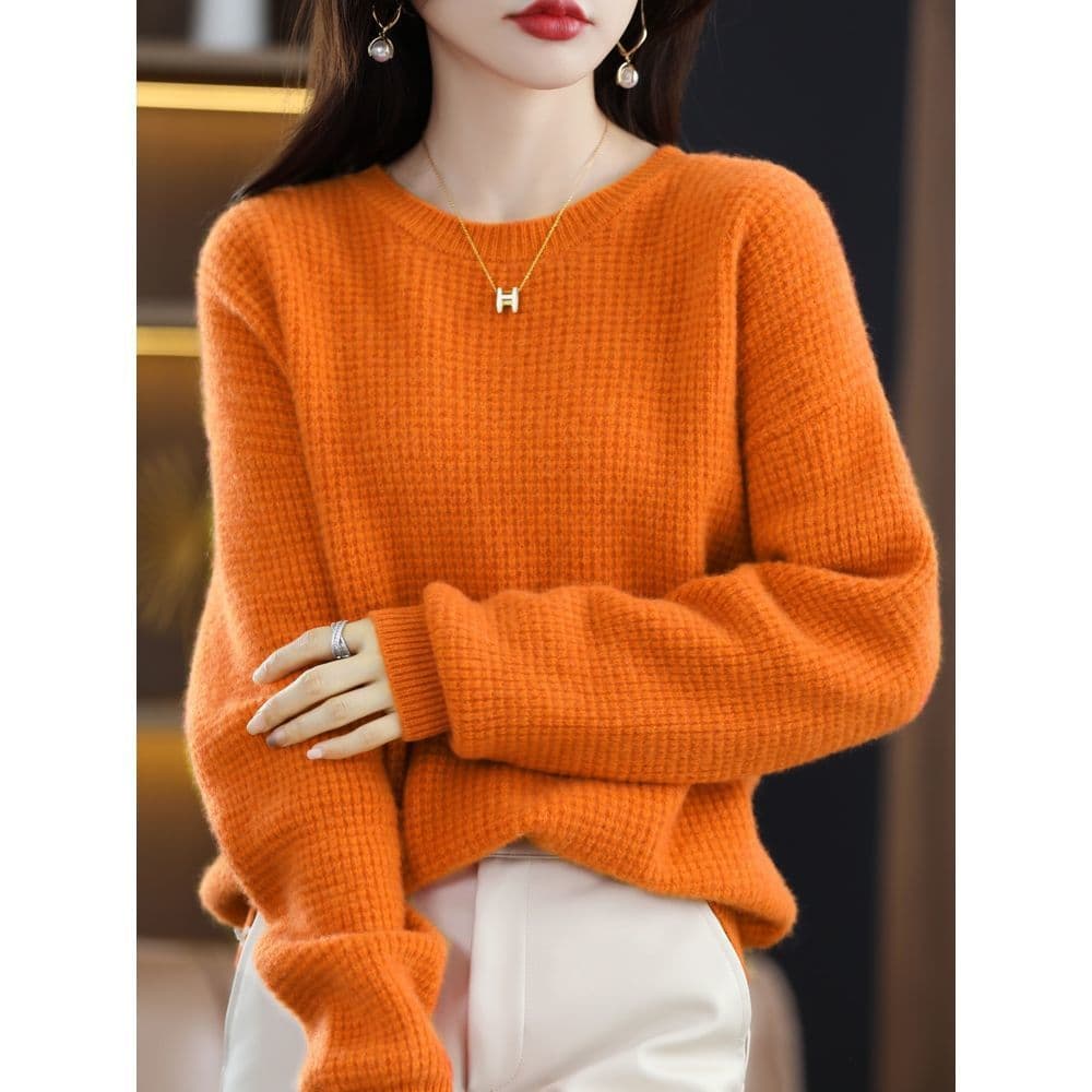 품격 패션 가을 겨울 새로운 다용도 두꺼운 기본 셔츠 루즈핏 슬림해 보이는 몸매 가꾸기 보온 표지 배 인사이드 가져 가라. 스웨터 여자 상세 이미지 6