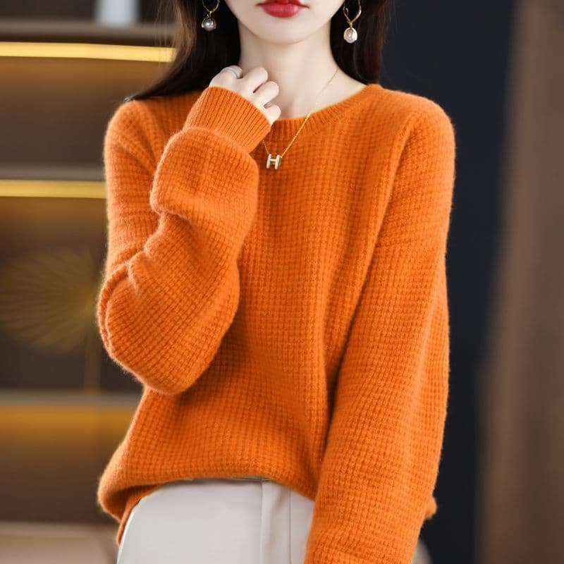 품격 패션 가을 겨울 새로운 다용도 두꺼운 기본 셔츠 루즈핏 슬림해 보이는 몸매 가꾸기 보온 표지 배 인사이드 가져 가라. 스웨터 여자 상세 이미지 23