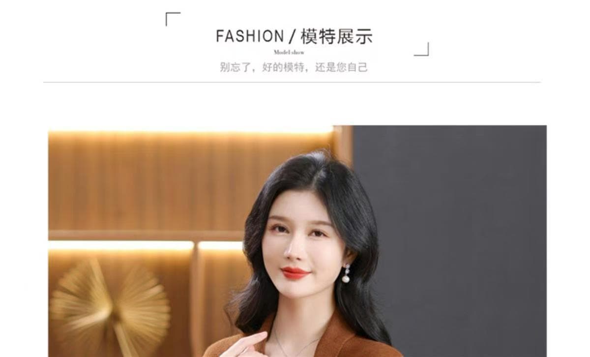 봄 가을 새로운 중노년 니트 오픈 가디건 중간 길이 루즈핏 외국 가스 다용도 슬림해 보이는 스웨터 코트 맨위 여성 상세 이미지 17