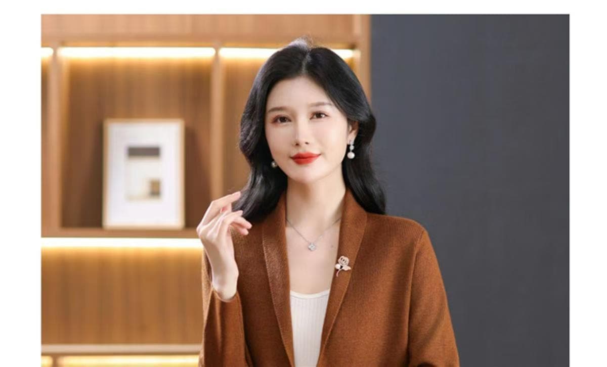 봄 가을 새로운 중노년 니트 오픈 가디건 중간 길이 루즈핏 외국 가스 다용도 슬림해 보이는 스웨터 코트 맨위 여성 상세 이미지 22