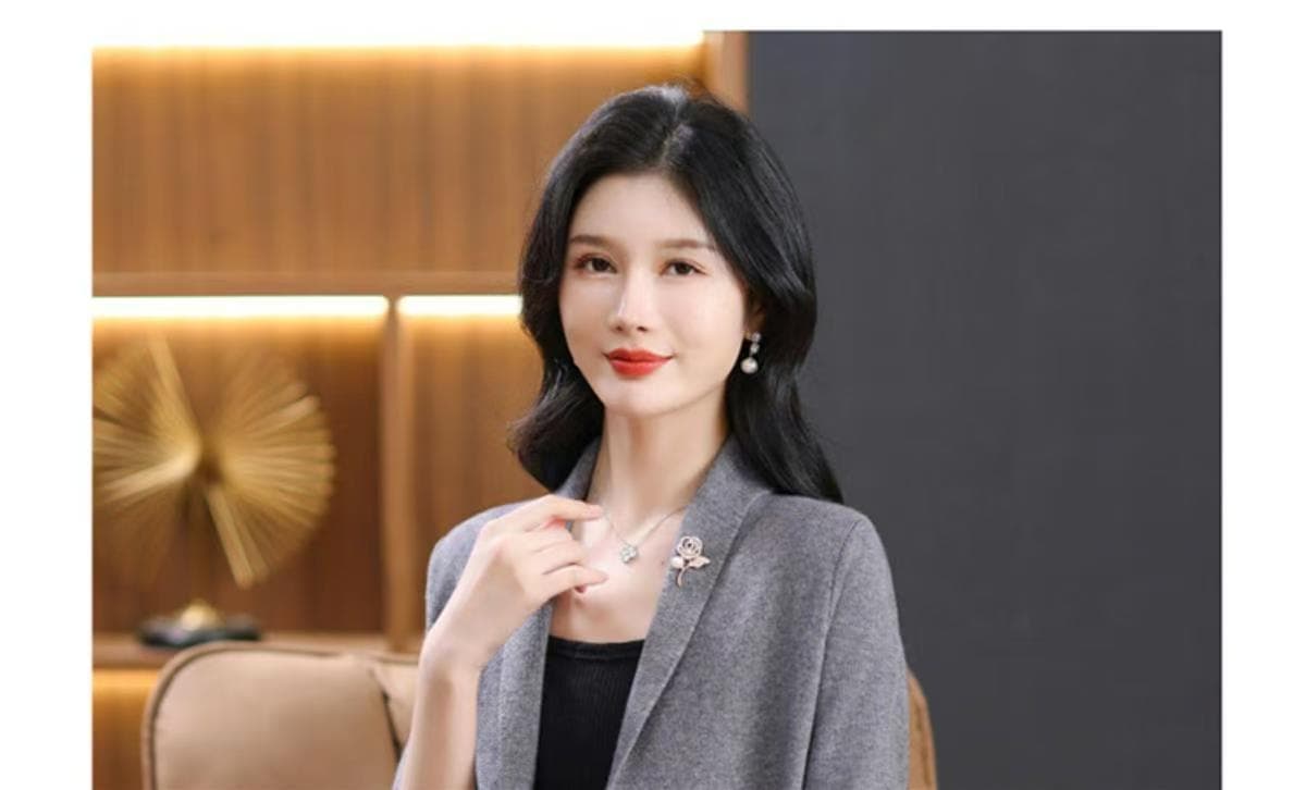 봄 가을 새로운 중노년 니트 오픈 가디건 중간 길이 루즈핏 외국 가스 다용도 슬림해 보이는 스웨터 코트 맨위 여성 상세 이미지 32