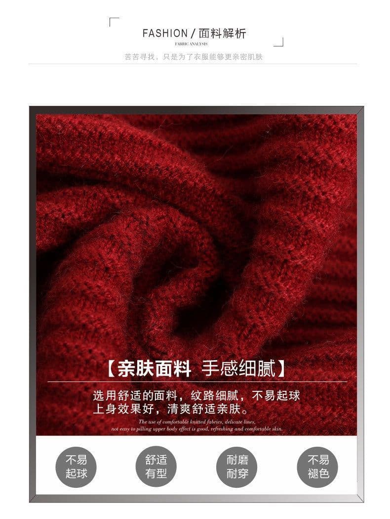 봄 가을 베스트 단색 민소매 라운드 넥 오픈 가디건 스웨터 새로운 패션 소뿔 버클 두꺼운 보온 니트 조끼 여성 상세 이미지 6