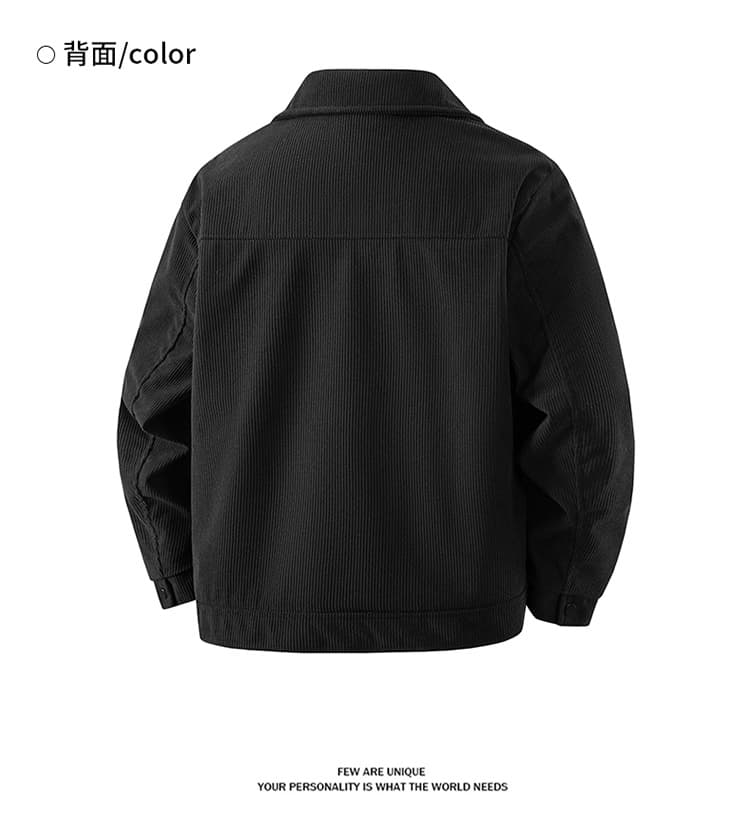 폭발 털이 있는 섹션 코듀로이 재킷 내마모 재킷 중년 비즈니스 캐주얼 재킷 재킷 청년 야외 재킷 상세 이미지 14