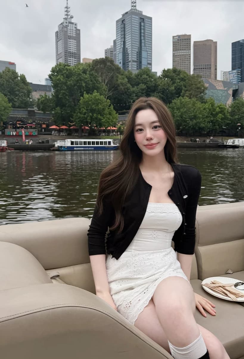 주문 천사 튜브탑 미끄럼 방지 자수 펭 넓적 다리 프로필 종류 화이트 여성 드레스 봄 세트