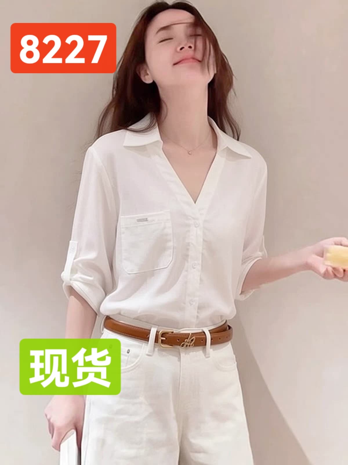 오래된 돈 바람 화이트 아마 여성 셔츠 여름 가을 새로운 반소매 폴로 칼라 루즈핏 캐주얼 출퇴근 셔츠 재킷 맨위
