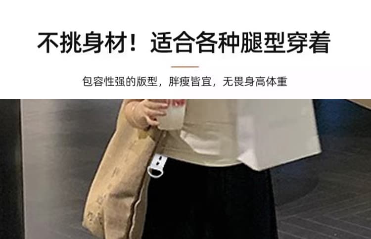 지금 huo 디자인 센스 레이스 패치워크 반신 스커트 임산부 허리밴드 조정 하이웨이스트 다용도 한 마디 중간 길이 스커트 상세 이미지 7