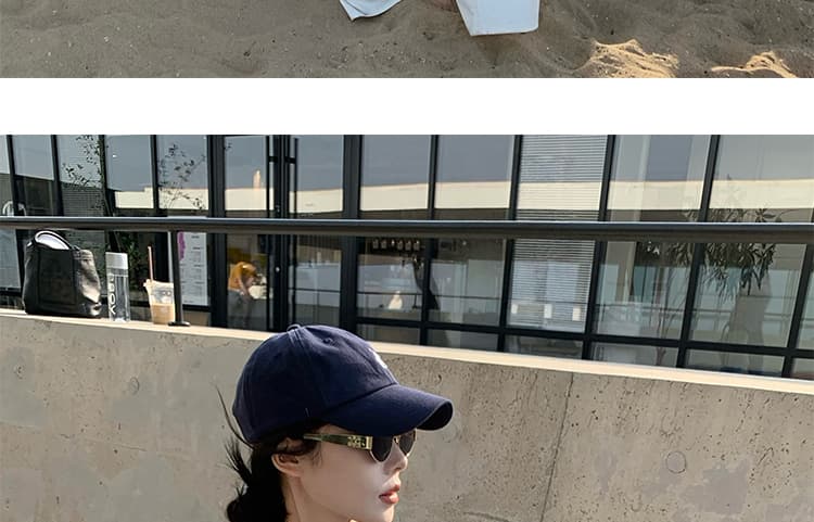 임산부 캐주얼 패션 도루 센스 세트 부드러운 찹쌀 프로 피부 높음 폭탄 슬림해 보이는 V넥 티셔츠 맨위 펌프 로프 허리 와이드 레그 팬츠 상세 이미지 29