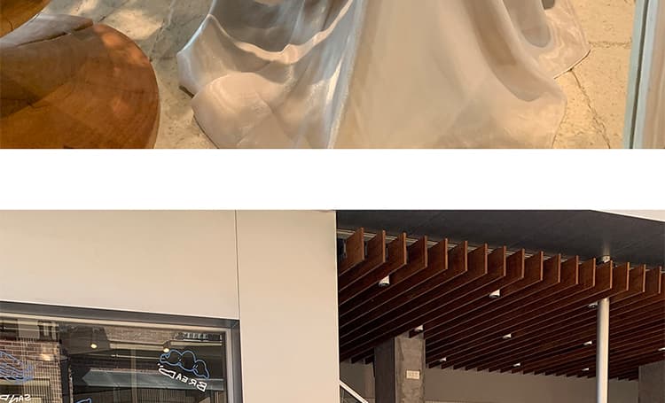 지금 여름 임산부 새로운 구슬 빛 질감 퀴즈 은사 반신 스커트 여름 우아한 부드러운 살구 색상 A라인 스커트 상세 이미지 46